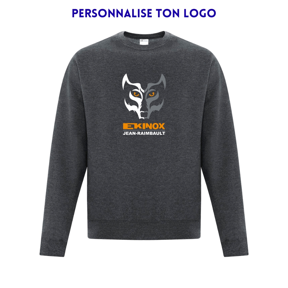 MOLLETON À COL ARRONDI “CREWNECK”