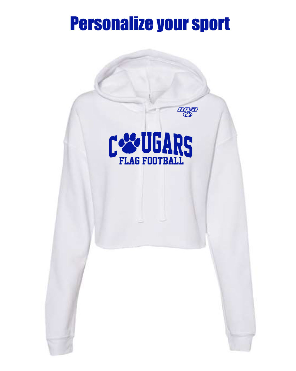*NEW* WOMEN’S CROP FLEECE HOODIE