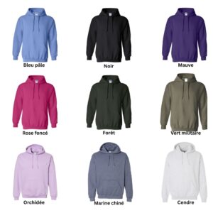 MOLLETON À CAPUCHON EN COTON “HOODIE”